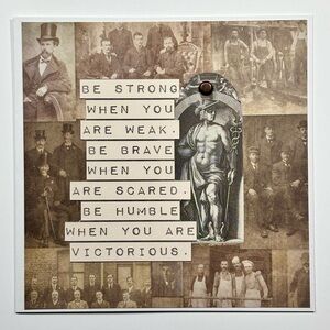 Handmade Greeting Card for Man